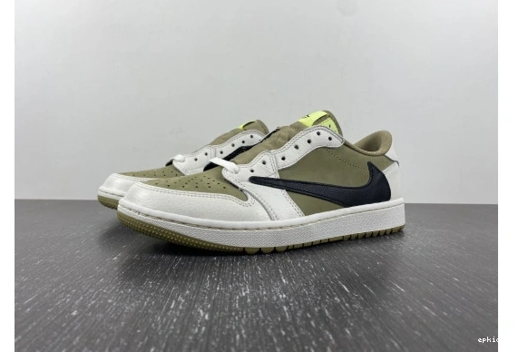 Cheap EP Jordan Olive Golf Scott FZ3124-200 Travis Retro 1 Neutral Low 0318